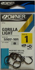 Emballage des hameçons Owner Gorilla Light taille 1