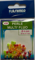 Packaging perles Multi'Fluo Flashmer 4 mm