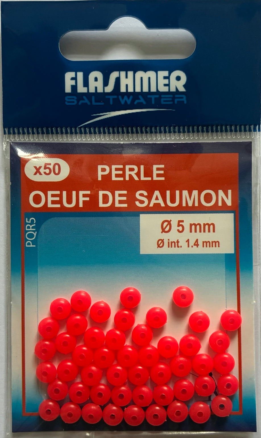 Packaging perles œuf de saumon Flashmer 5 mm